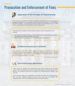 Proportionality Enforcement AHRP LB - Navigating Tax Crimes Under Supreme Court Regulation Number 3 ...