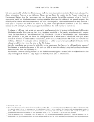 Sam Hartner Calendar And Community A History Of The Jewish Calendar 2nd Century Bce ...