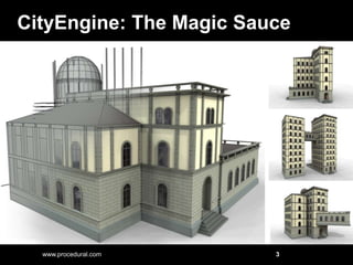CityEngine: The Magic Sauce
