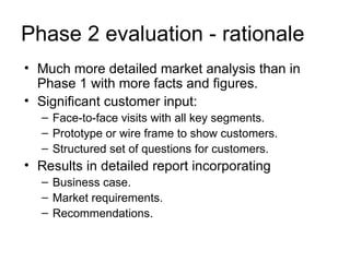 1003 Product Evaluation Framework | PPT