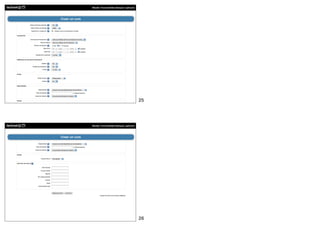 Moodle. Funcionalitats bàsiques i aplicació




Crear un curs




                                                              25




                Moodle. Funcionalitats bàsiques i aplicació




Crear un curs




                                                              26
 