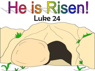 He is Risen! Luke 24 