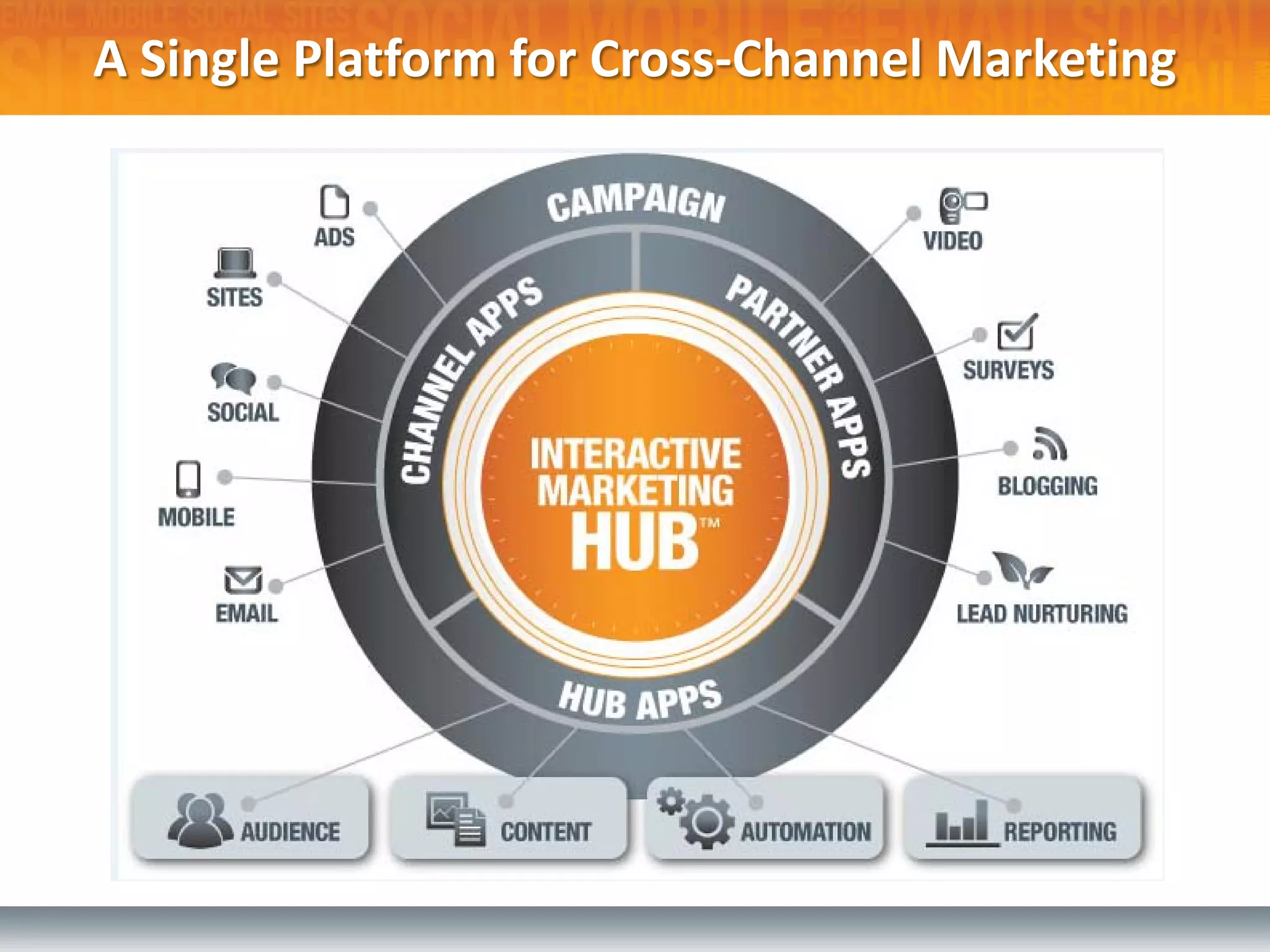 A Single Platform for Cross-Channel Marketing
 