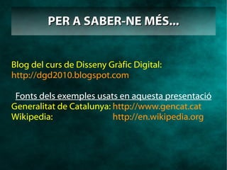 EXEMPLES DE CONTINGUT Font: Wikipedia 