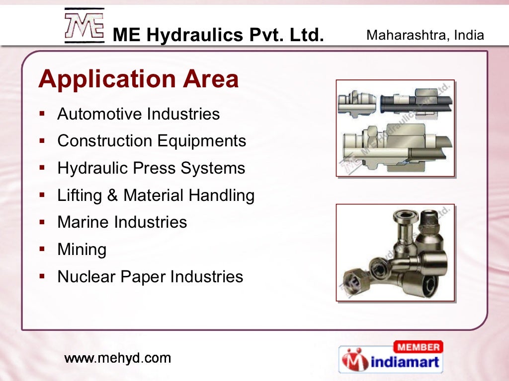 M E Hydraulics Pvt. Ltd. Thane India