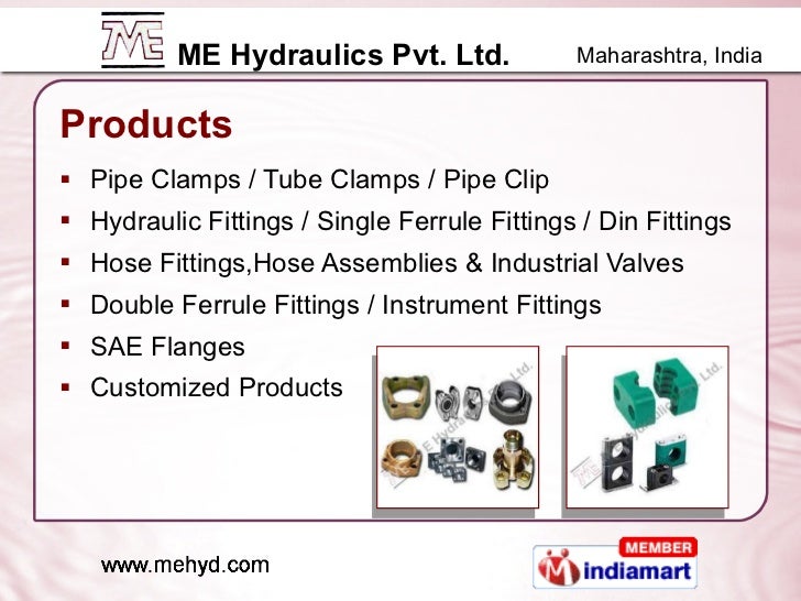M E Hydraulics Pvt. Ltd. Thane India
