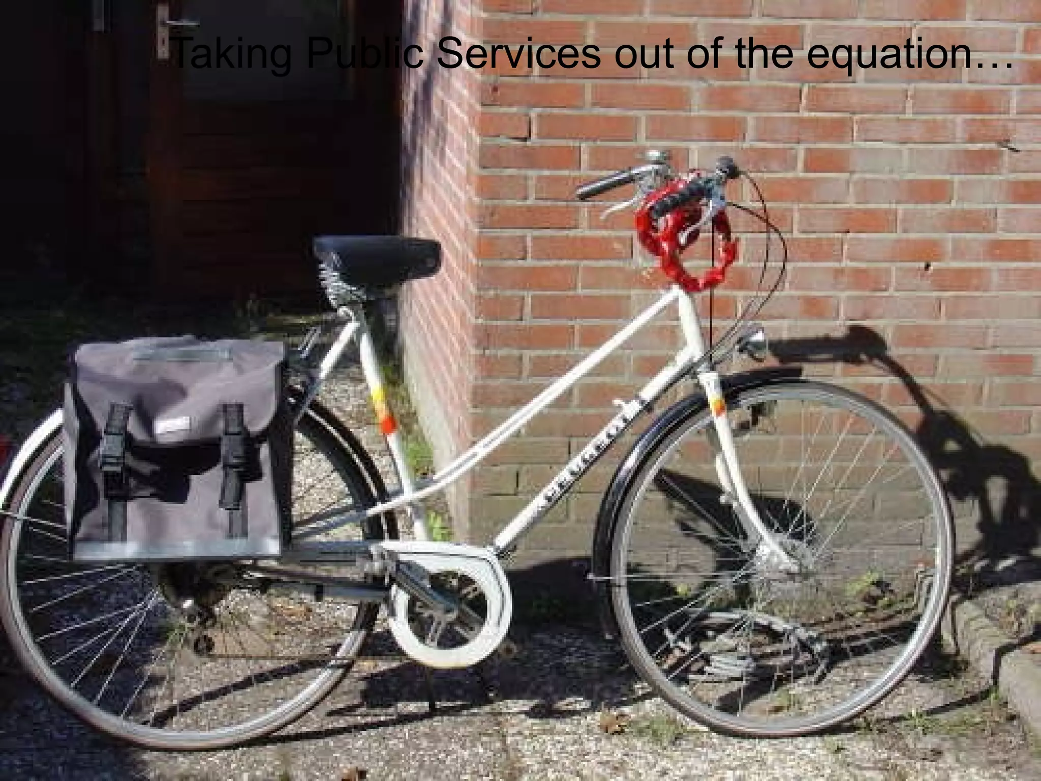 Taking Public Services out of the equation… © 2007 Capgemini - All rights reserved 