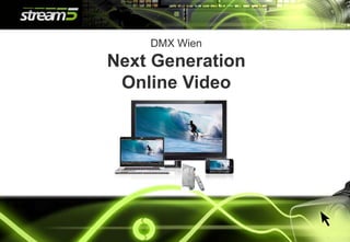 DMX Wien
Next Generation
 Online Video




                  1
 