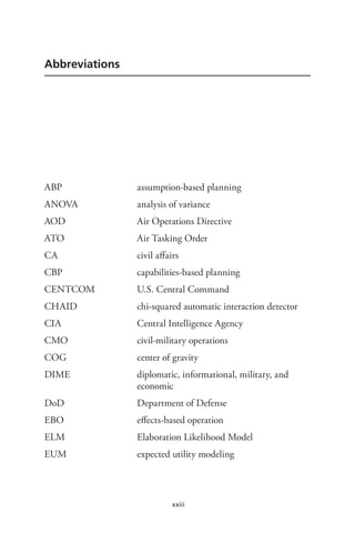 Foundations Of Effective Influence Operations A Framework For Enhancing ...
