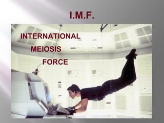 I.M.F. INTERNATIONAL MEIOSIS FORCE 