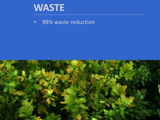 Only FSC /salvaged / on-site wood