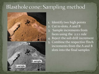 Flitch Sample 100510 mpm blasthole_sampling_experiments | PPTX