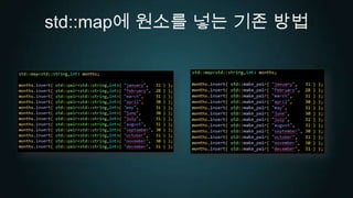 std::map에 원소를 넣는 기존 방법