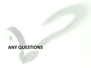 Any questions