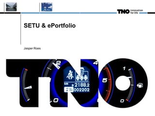 SETU & ePortfolio


Jasper Roes
 