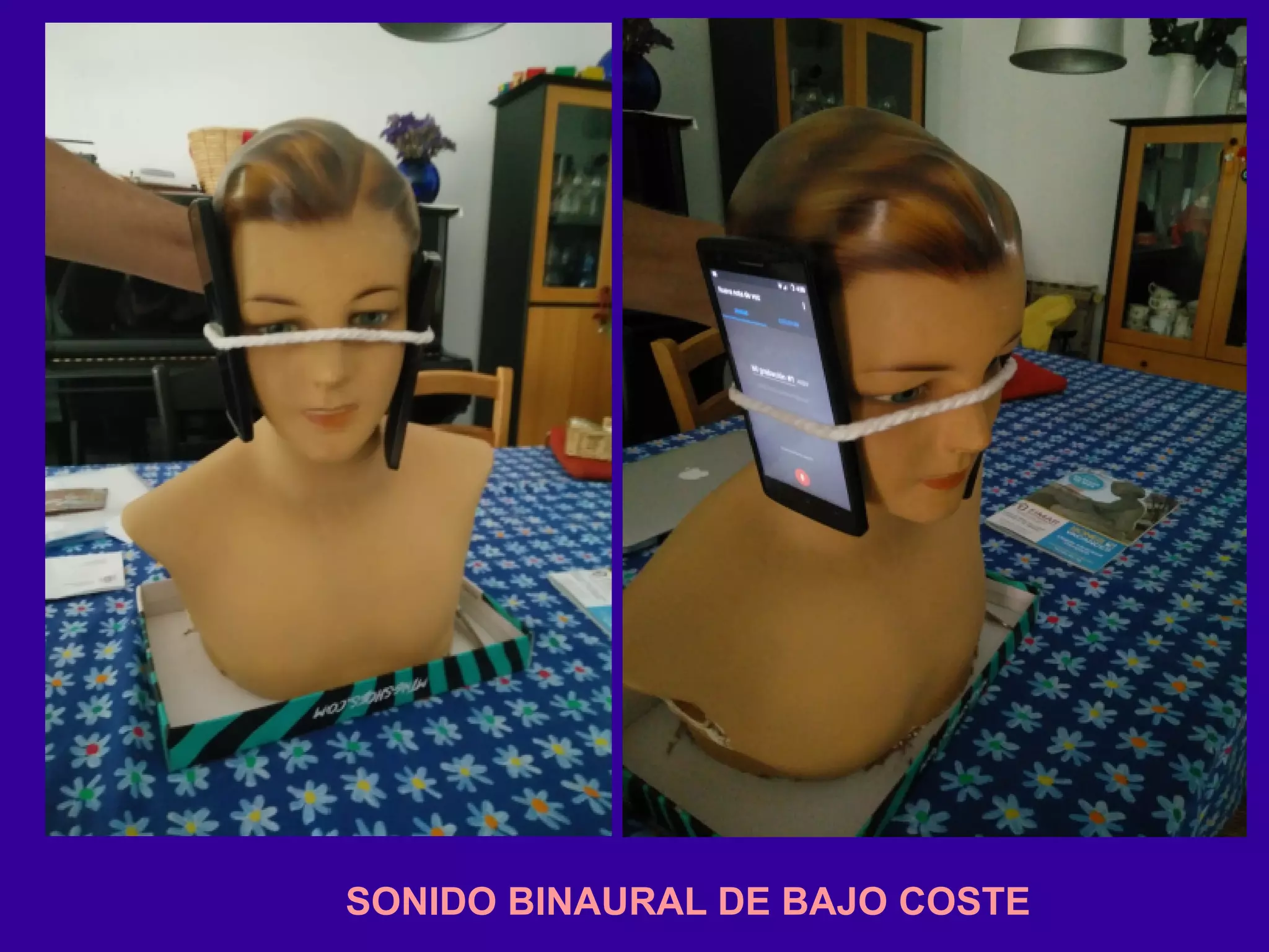 SONIDO BINAURAL DE BAJO COSTE
 