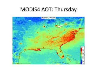 MODIS4 AOT: Thursday

 