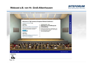 Webcast z.B. von Hr. Groß-Albenhausen




Page   20
 