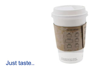 Just taste..