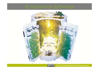Ecosistemas Software




            © 2010 Proyectalis Gestión de Proyectos S.L.
 
