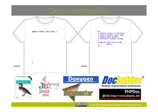 Documentación




        © 2010 Proyectalis Gestión de Proyectos S.L.
 