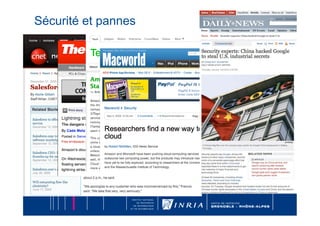 Sécurité et pannes
 