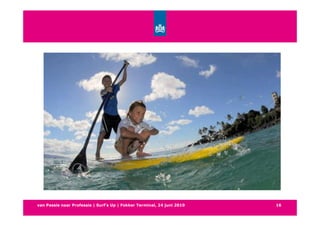 van Passie naar Professie | Surf’s Up | Fokker Terminal, 24 juni 2010   16
 