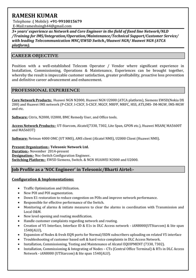 Ramesh CV | PDF