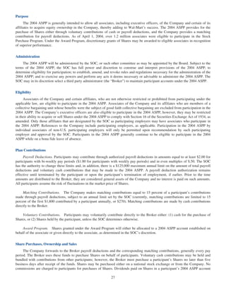 wal mart store2004Proxy Statement