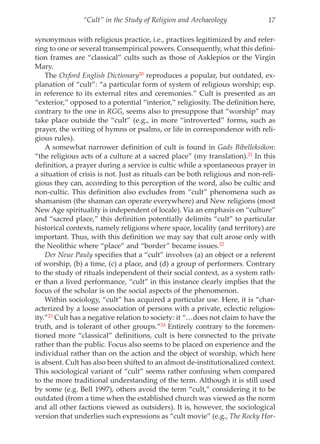 Aspects Of Ancient Greek Cult Context Ritual And Iconography George ...