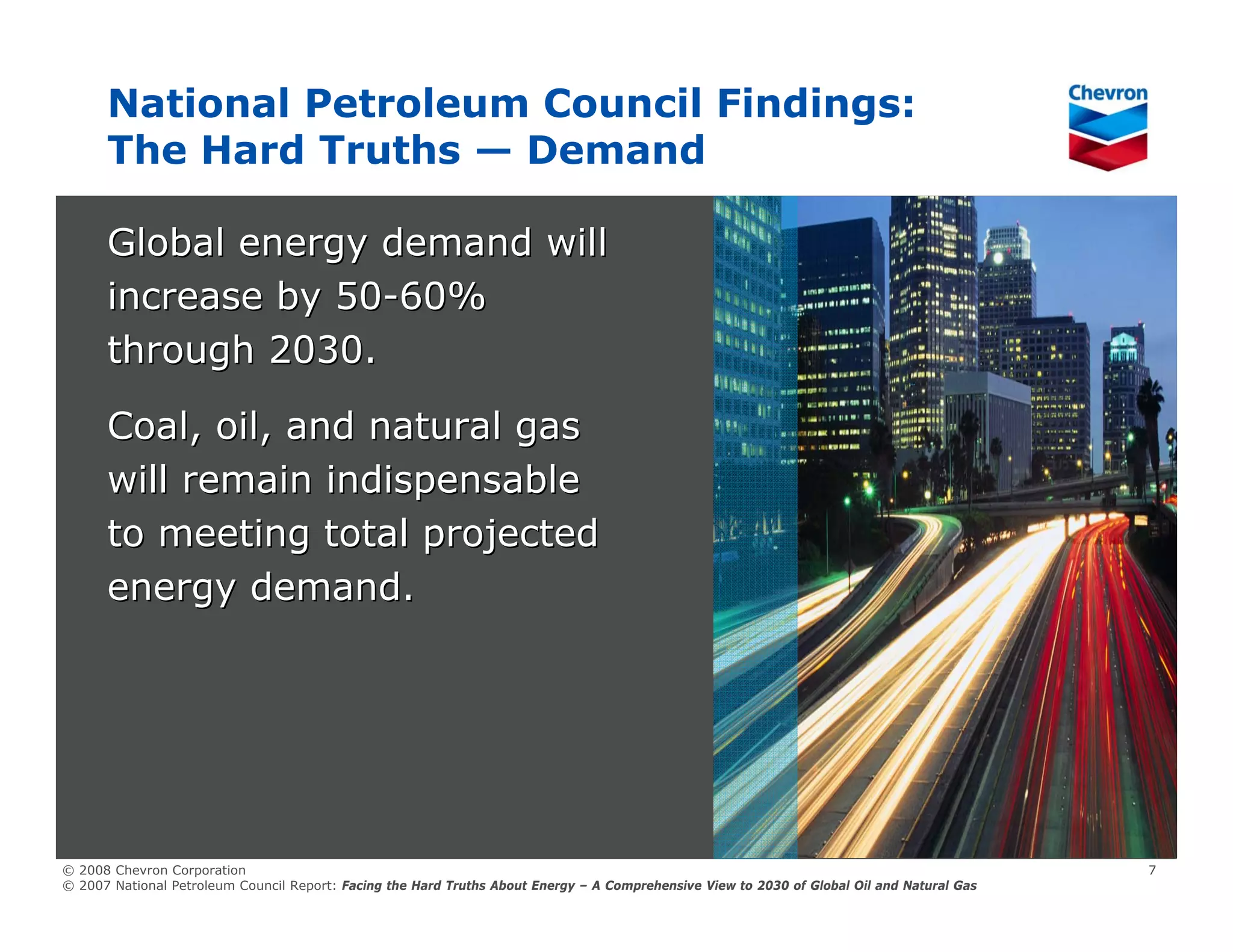 Chevron Corporate Overview