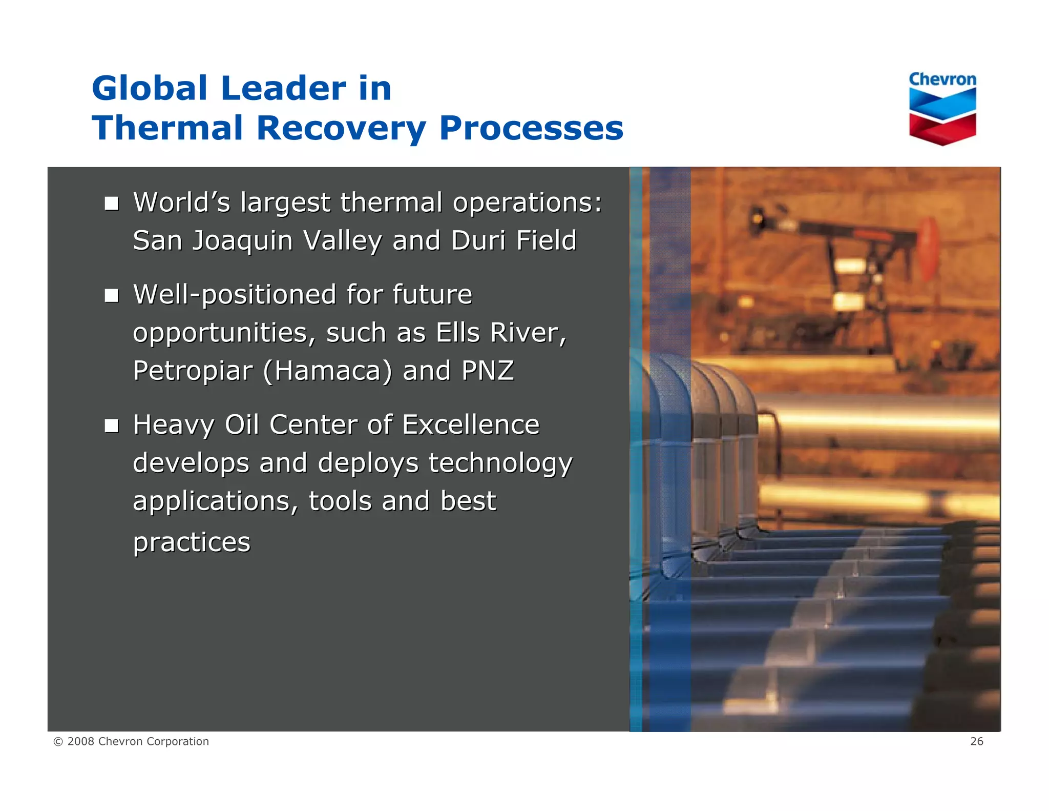 Chevron Upstream & Gas