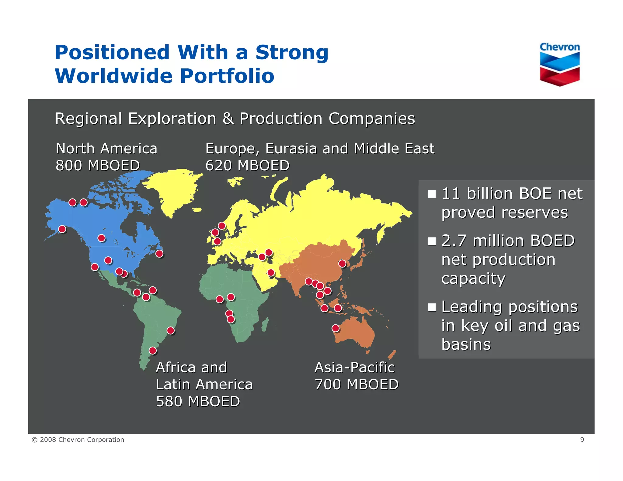 Chevron Upstream & Gas