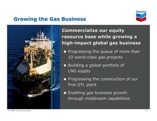 Chevron Upstream & Gas