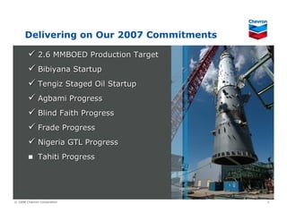 Chevron Upstream & Gas