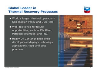 Chevron Upstream & Gas