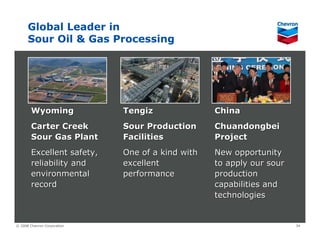 Chevron Upstream & Gas