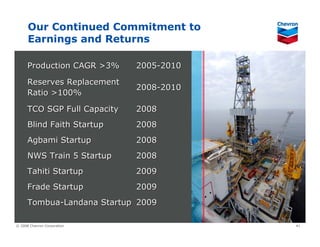 Chevron Upstream & Gas