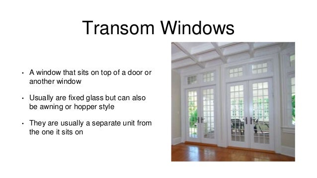 Windows And Doors Presentation