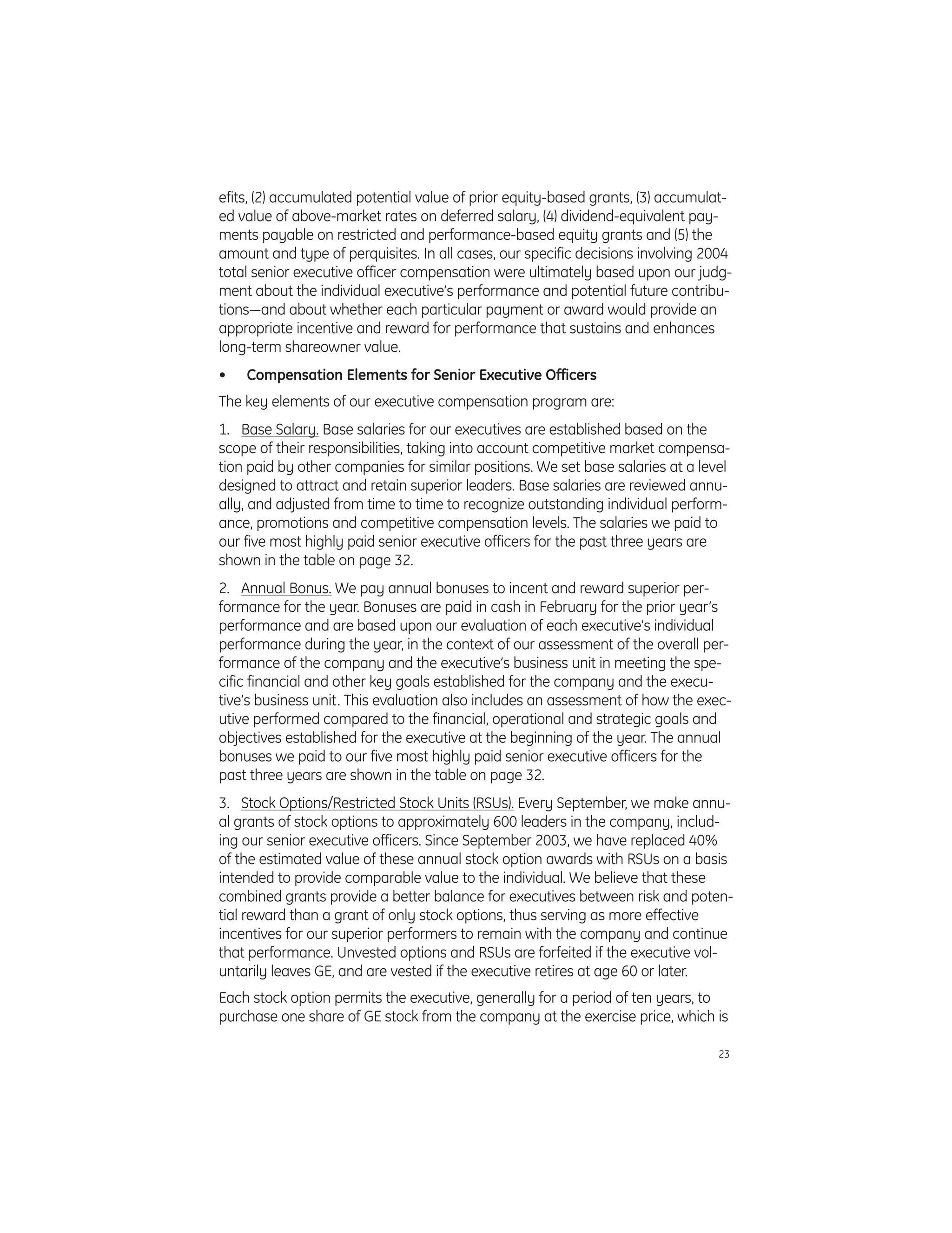 GE# 2005 Proxy Statement 