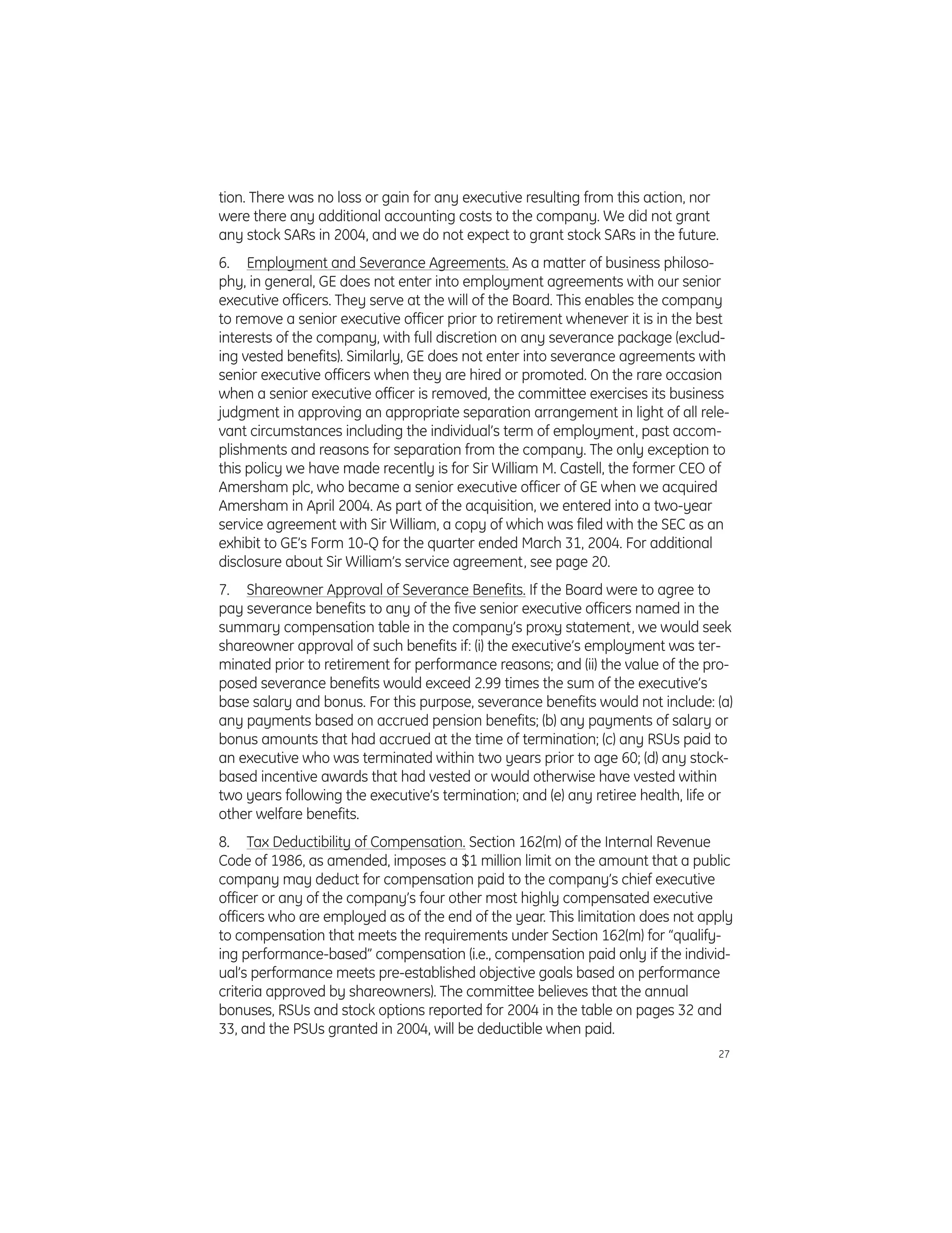 GE# 2005 Proxy Statement 