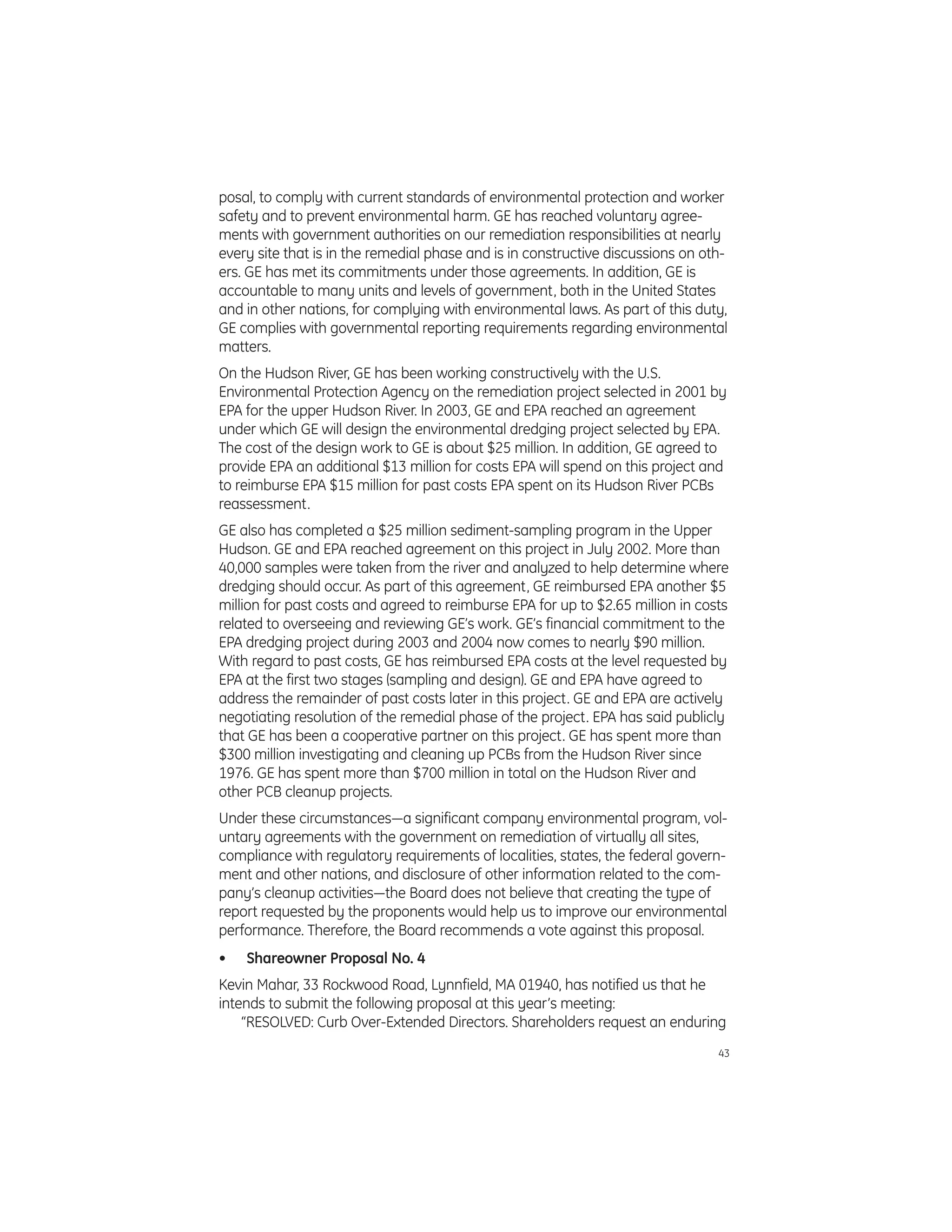 GE# 2005 Proxy Statement 