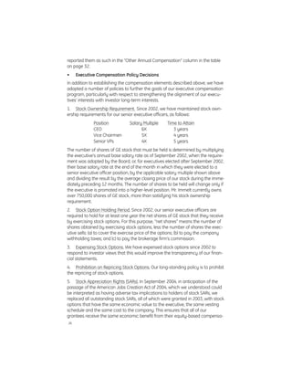 GE# 2005 Proxy Statement 