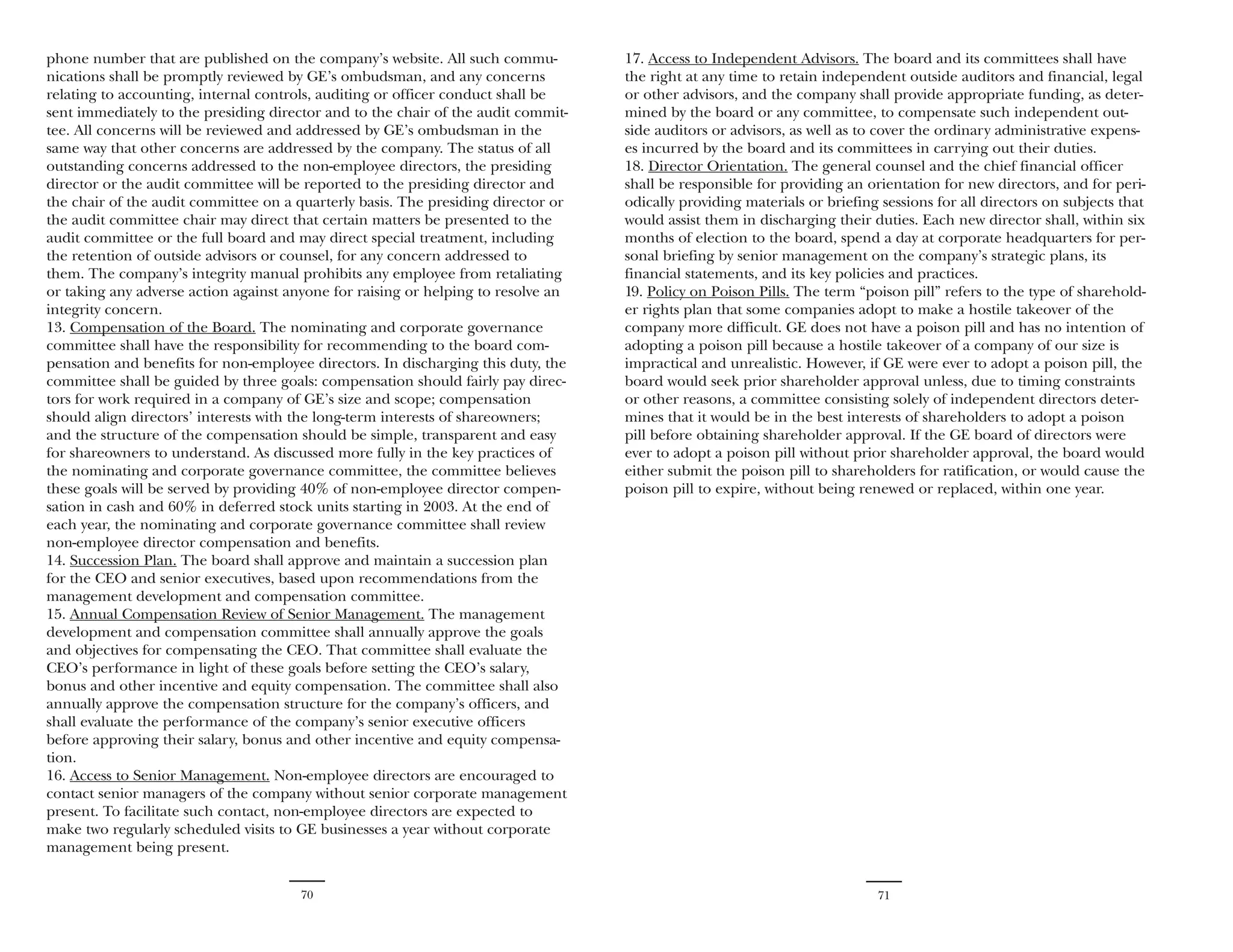 GE# 2004 Proxy Statement 