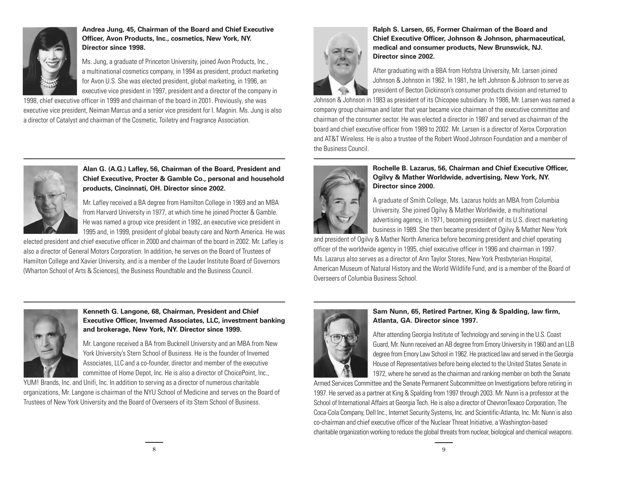 GE# 2004 Proxy Statement 