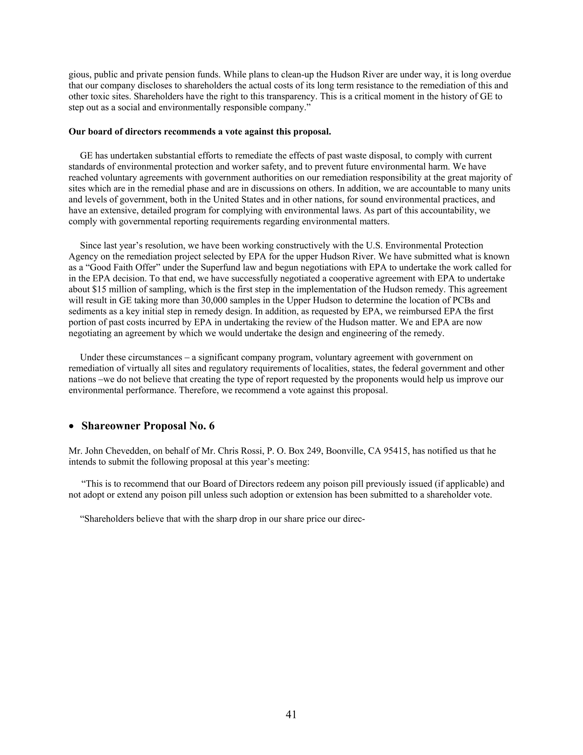 GE# 2003 Proxy Statement 