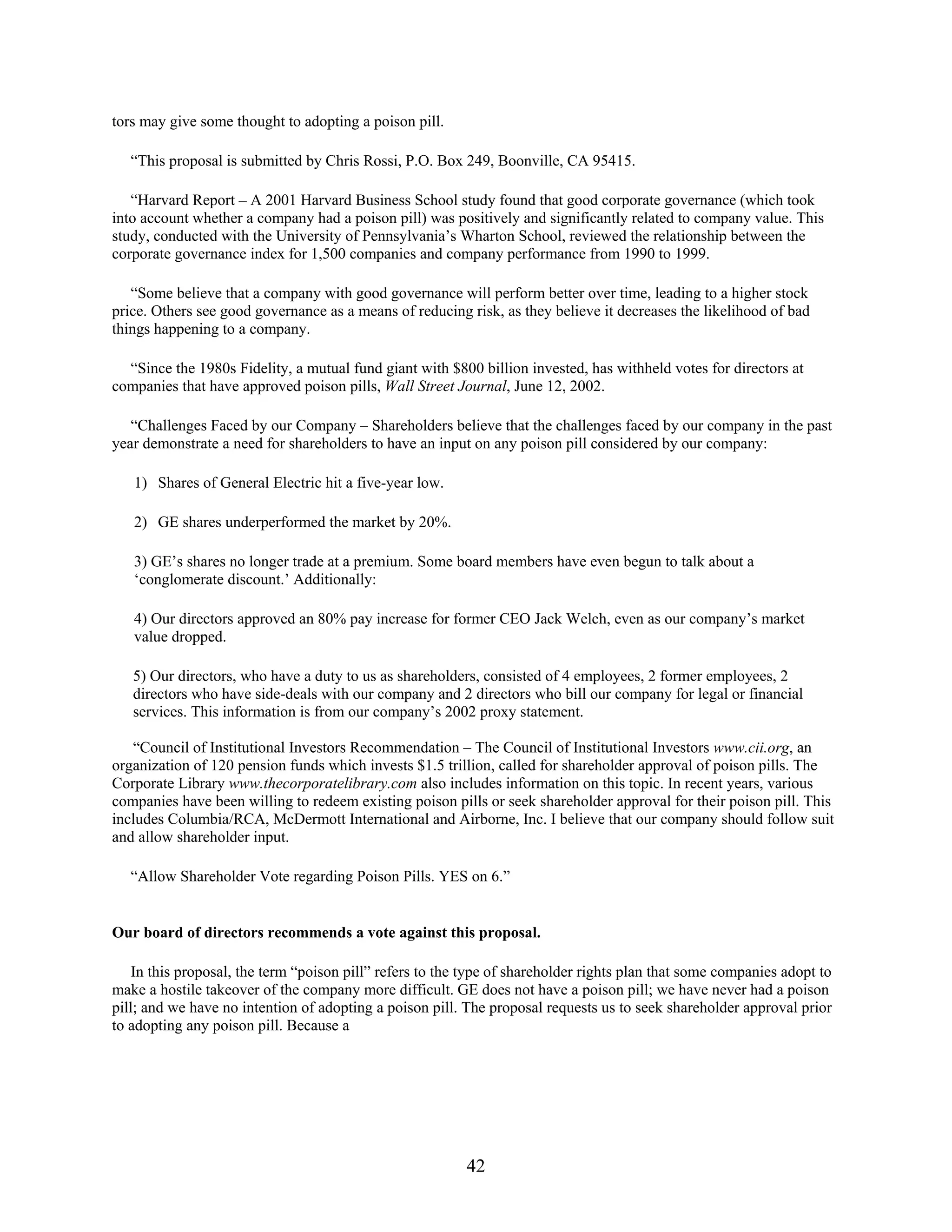 GE# 2003 Proxy Statement 