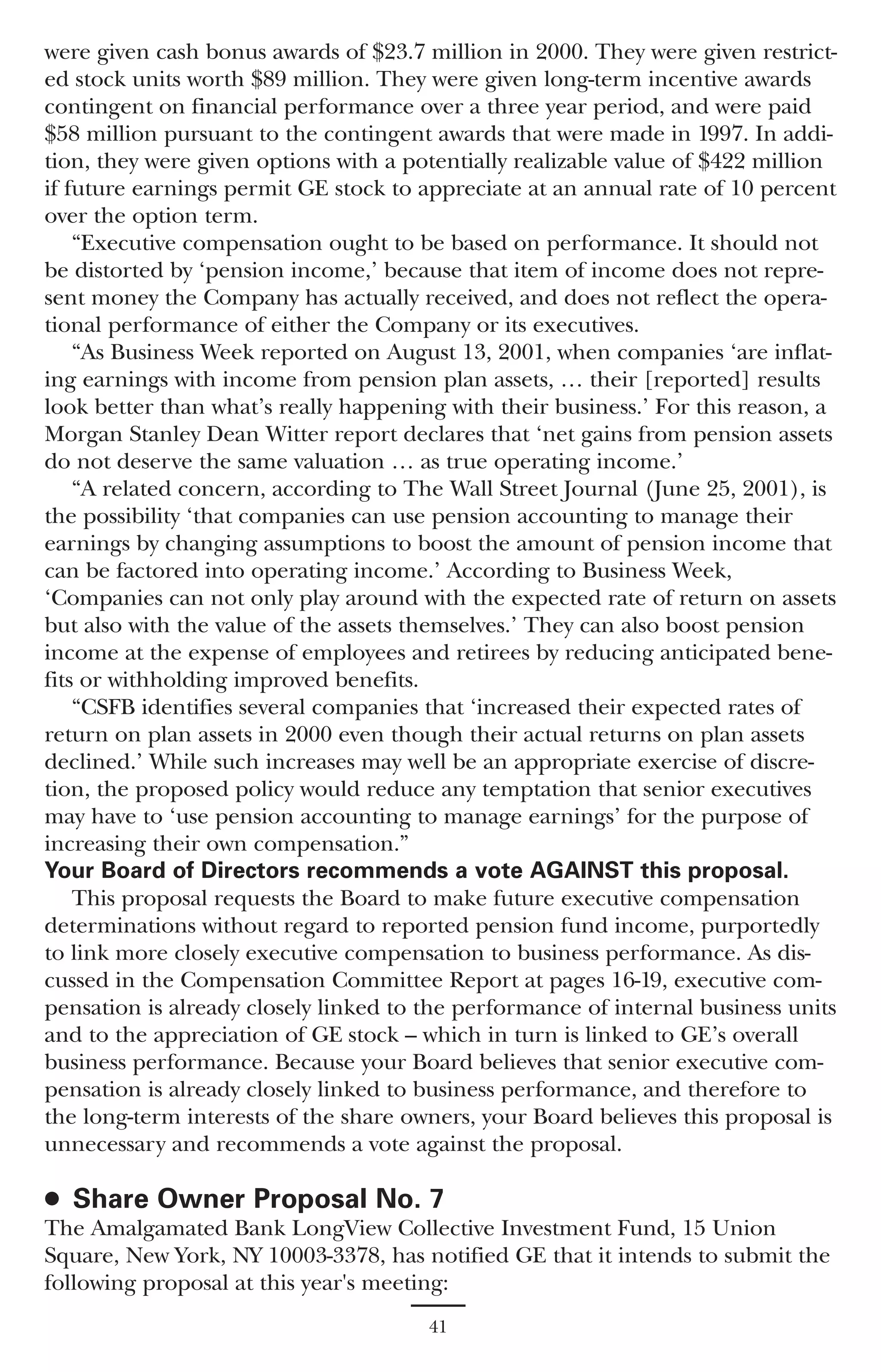 GE# 2002 Proxy Statement 