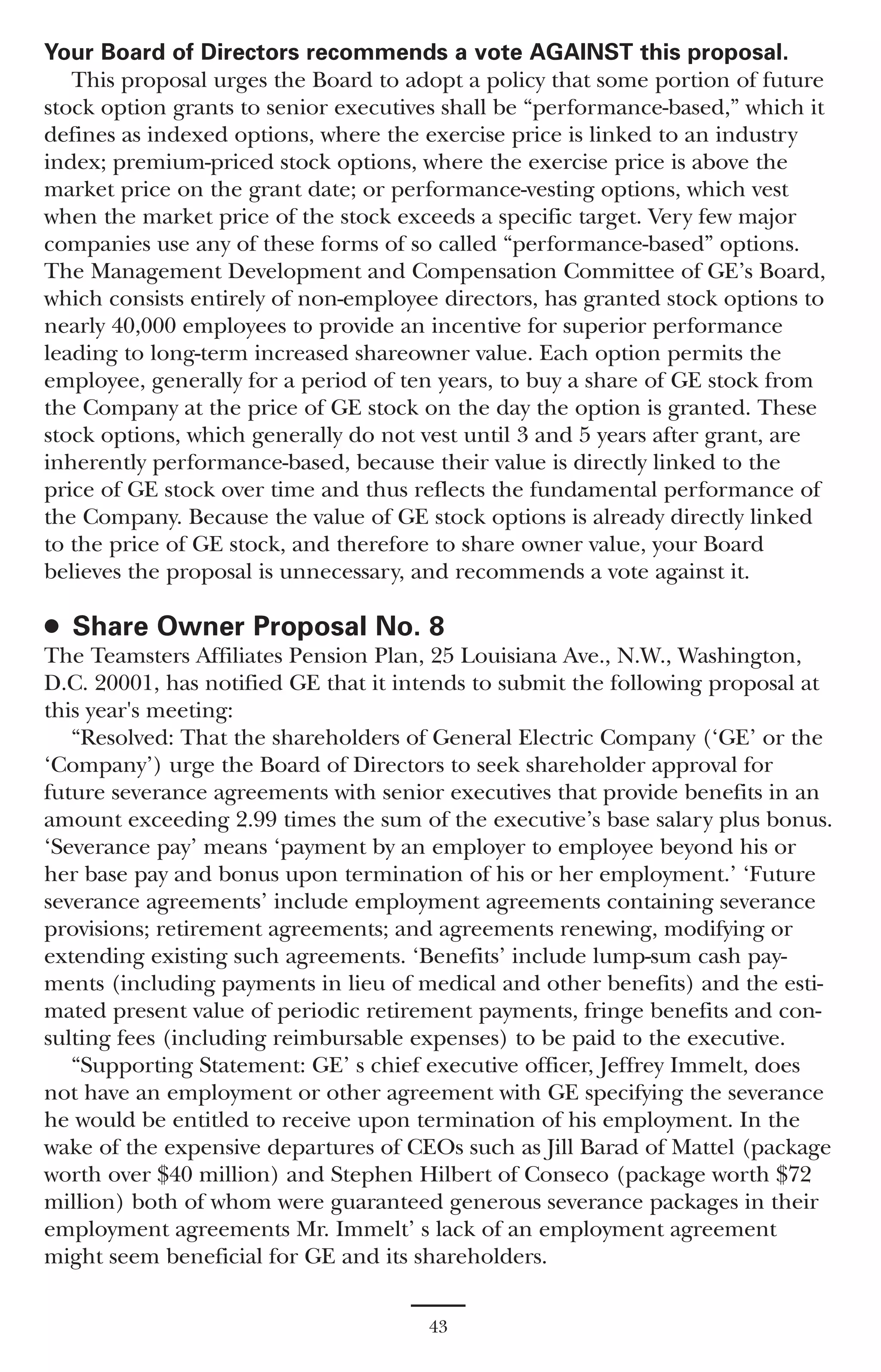 GE# 2002 Proxy Statement 