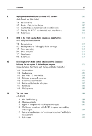 Rfid Technology And Applications 1st Edition Stephen B Miles | PDF